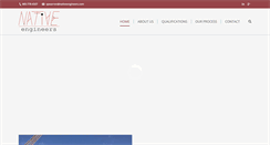 Desktop Screenshot of nativeengineers.com