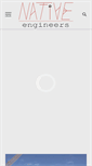 Mobile Screenshot of nativeengineers.com