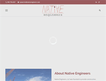 Tablet Screenshot of nativeengineers.com